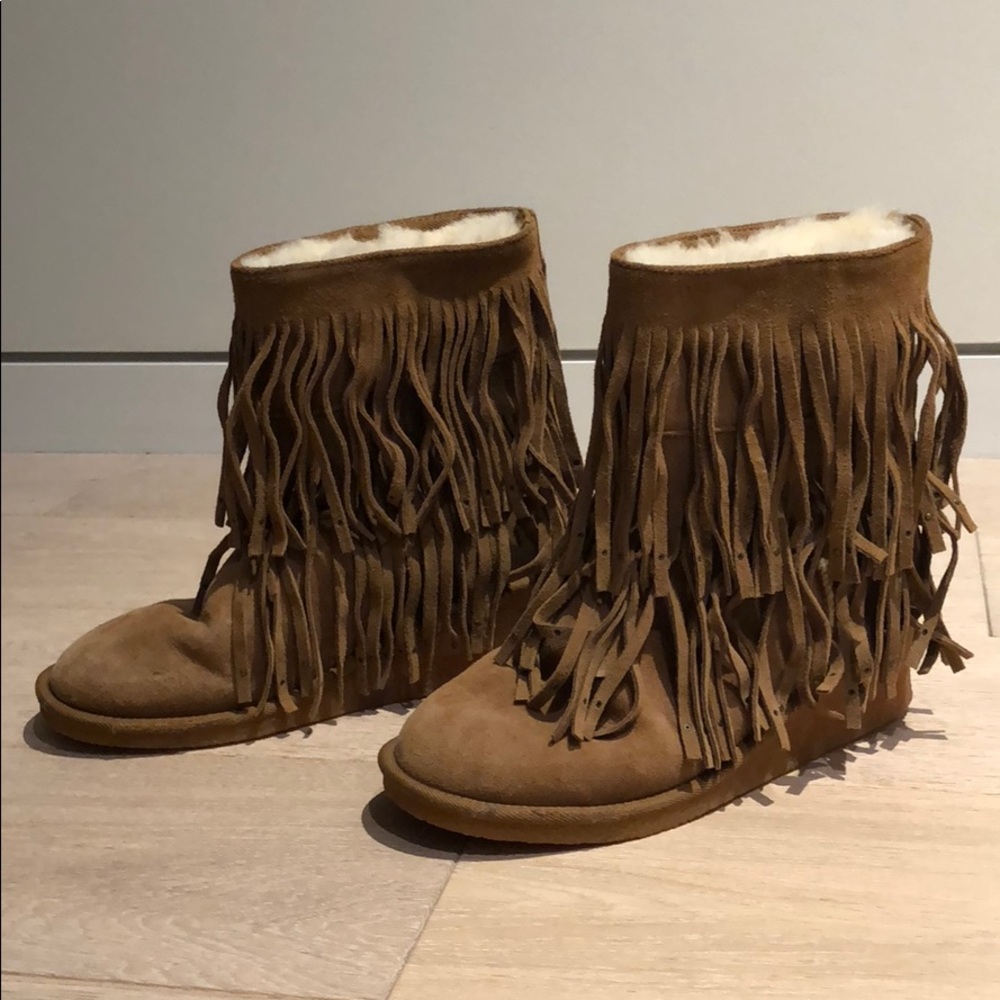 KOOLABURRA Savanity Studded Fringe Boots